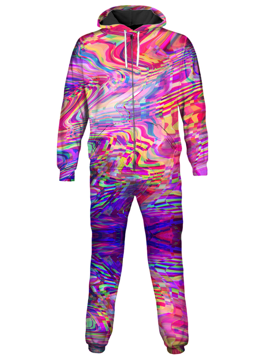 Glitch Waves Onesie