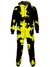 Black and Yellow Abstract Onesie