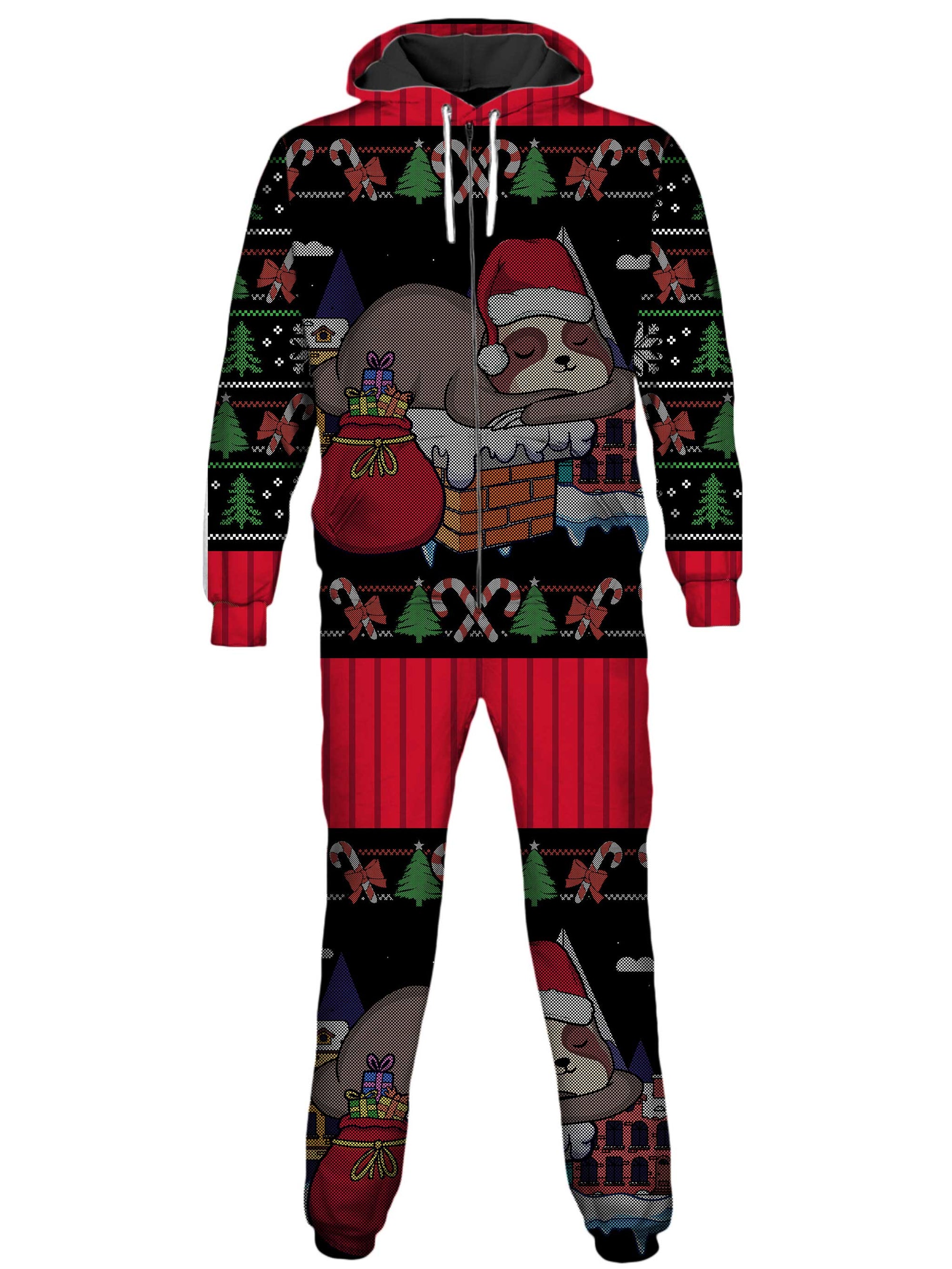 Santa Sloth Onesie