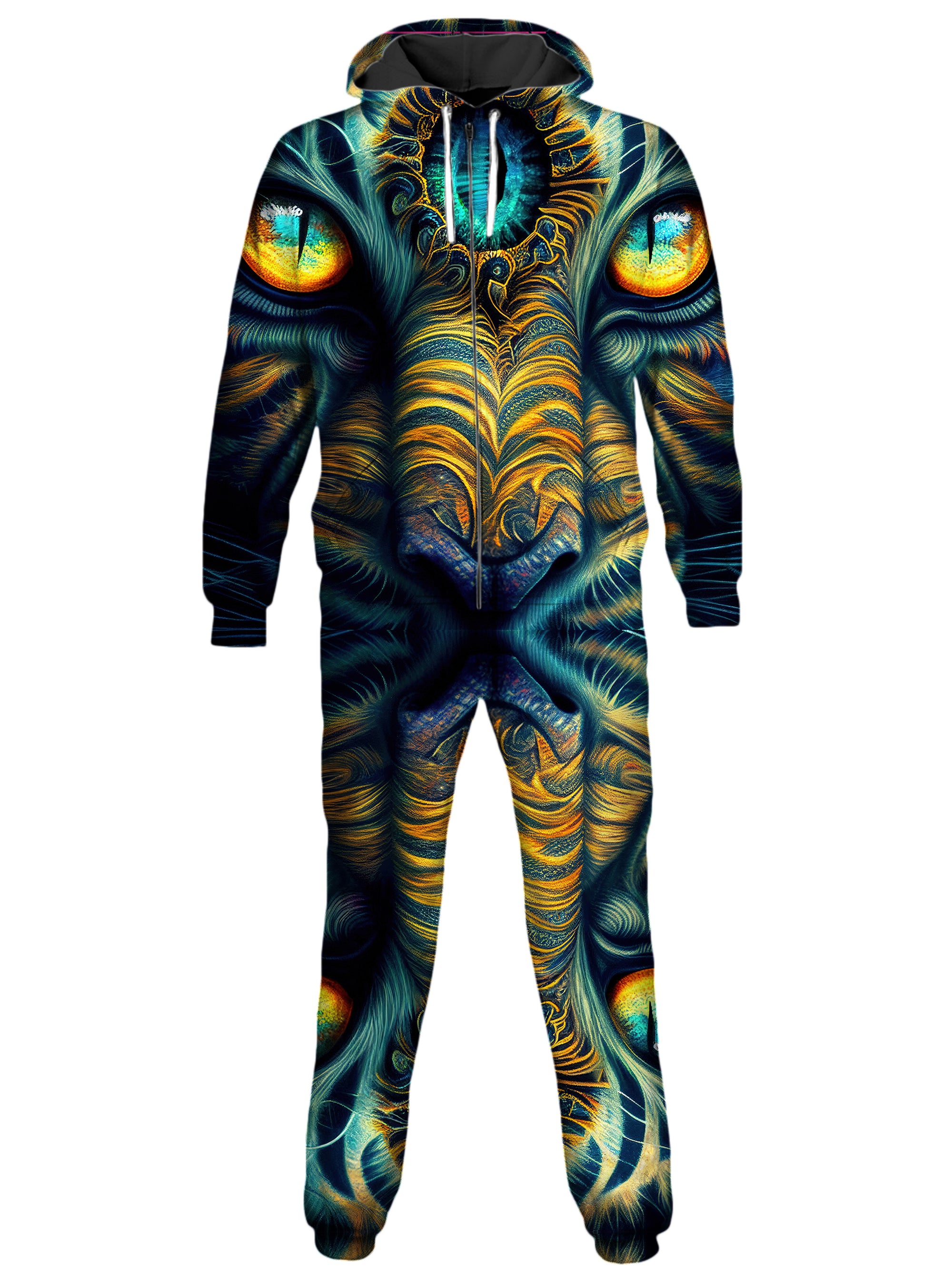 Tiger Eyes Psychedelic Onesie