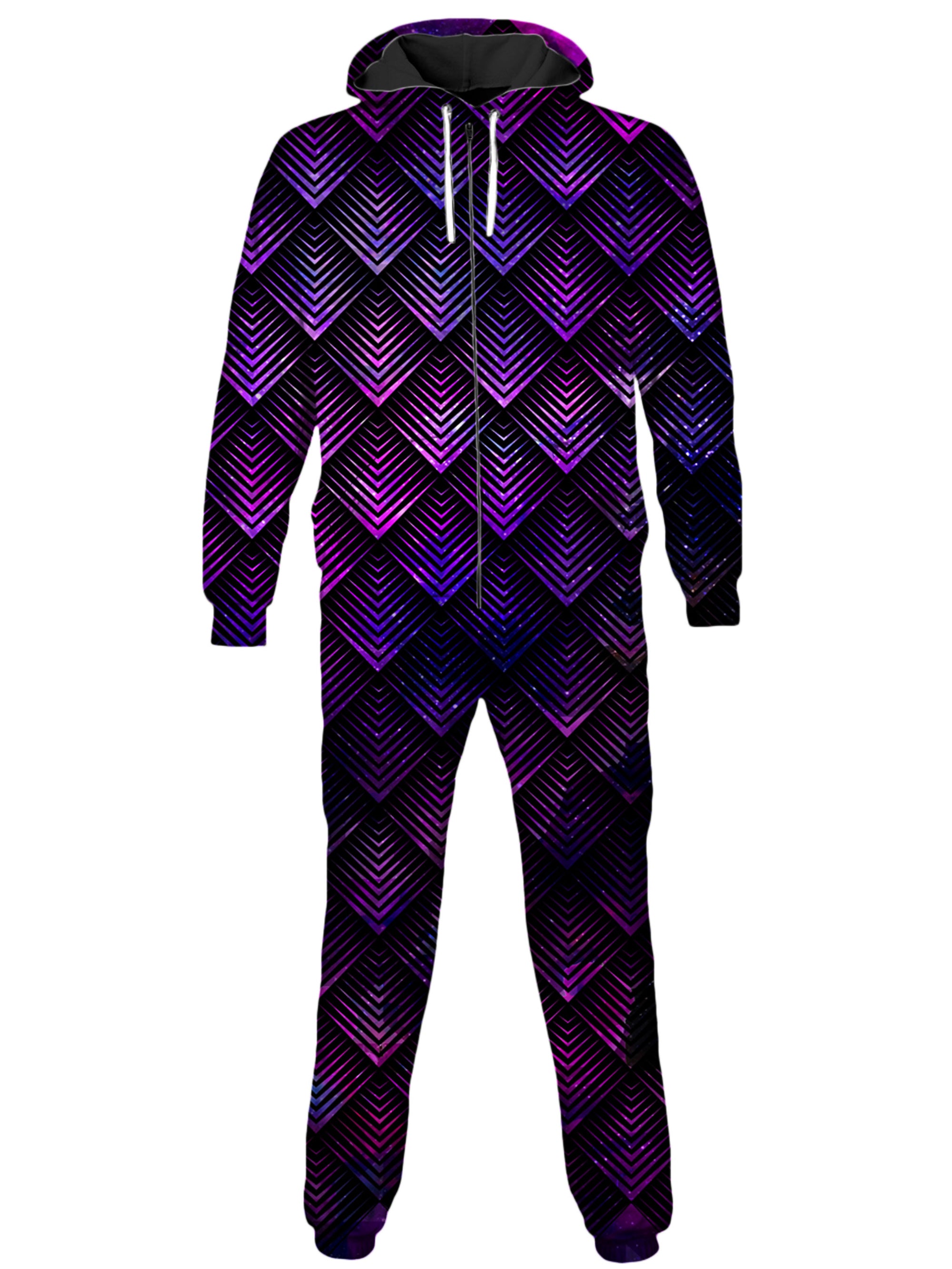 Galactic Dragon Scale Purple Onesie