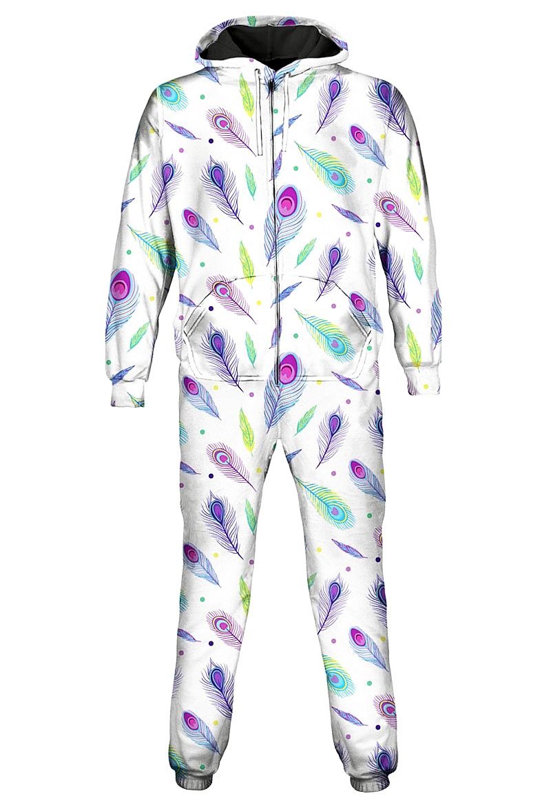 Peacock Stylin Onesie
