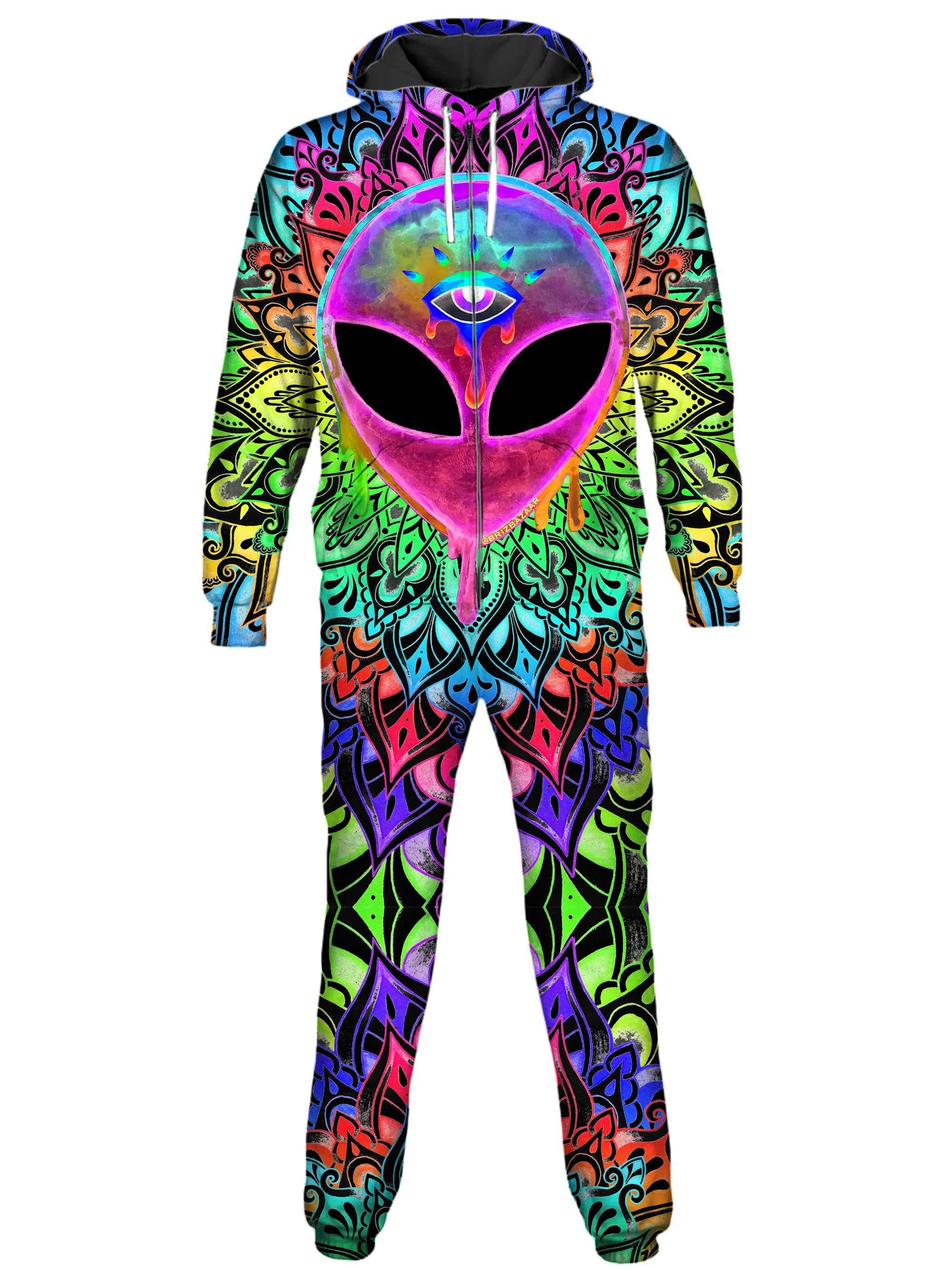 Psy Alien Pink Onesie