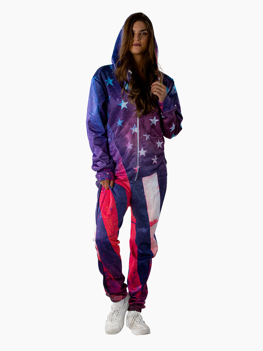 Galaxy Flag Onesie