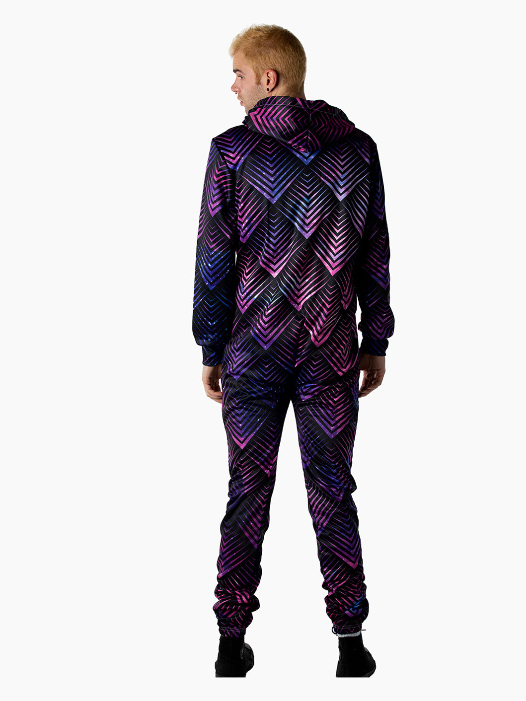 Galactic Dragon Scale Purple Onesie