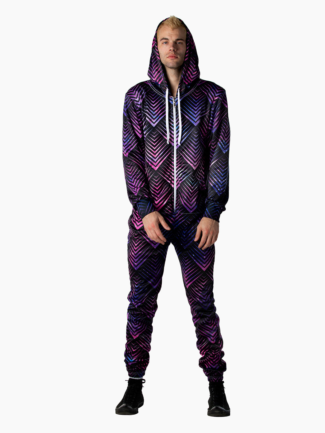Galactic Dragon Scale Purple Onesie