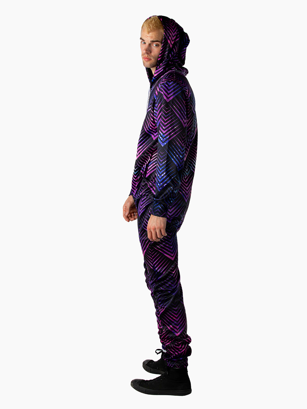 Galactic Dragon Scale Purple Onesie