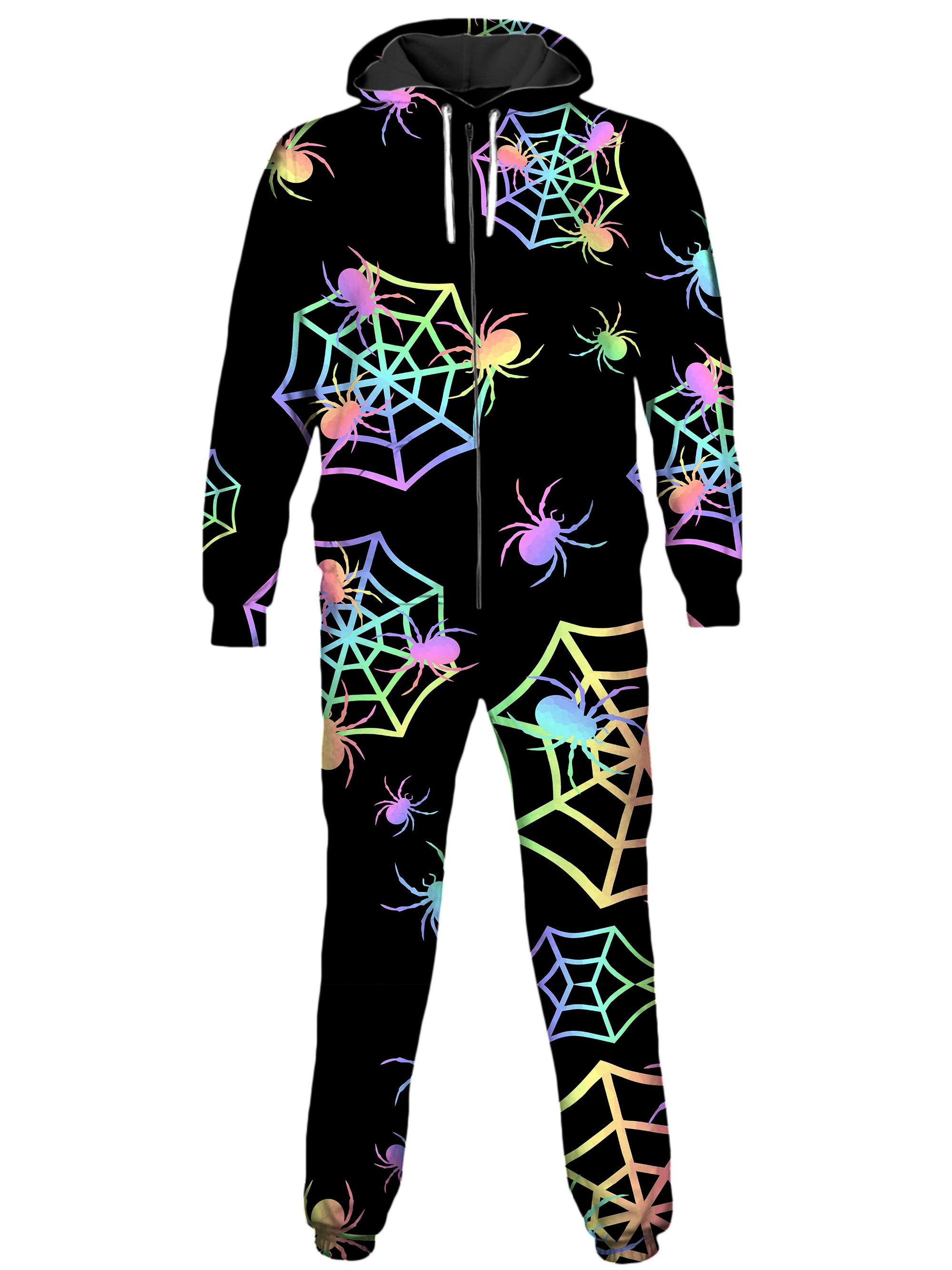 Pastel Spider Webs Onesie
