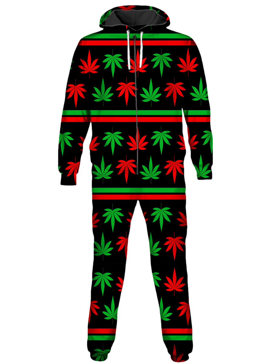 Red and Green Festive Bud Onesie