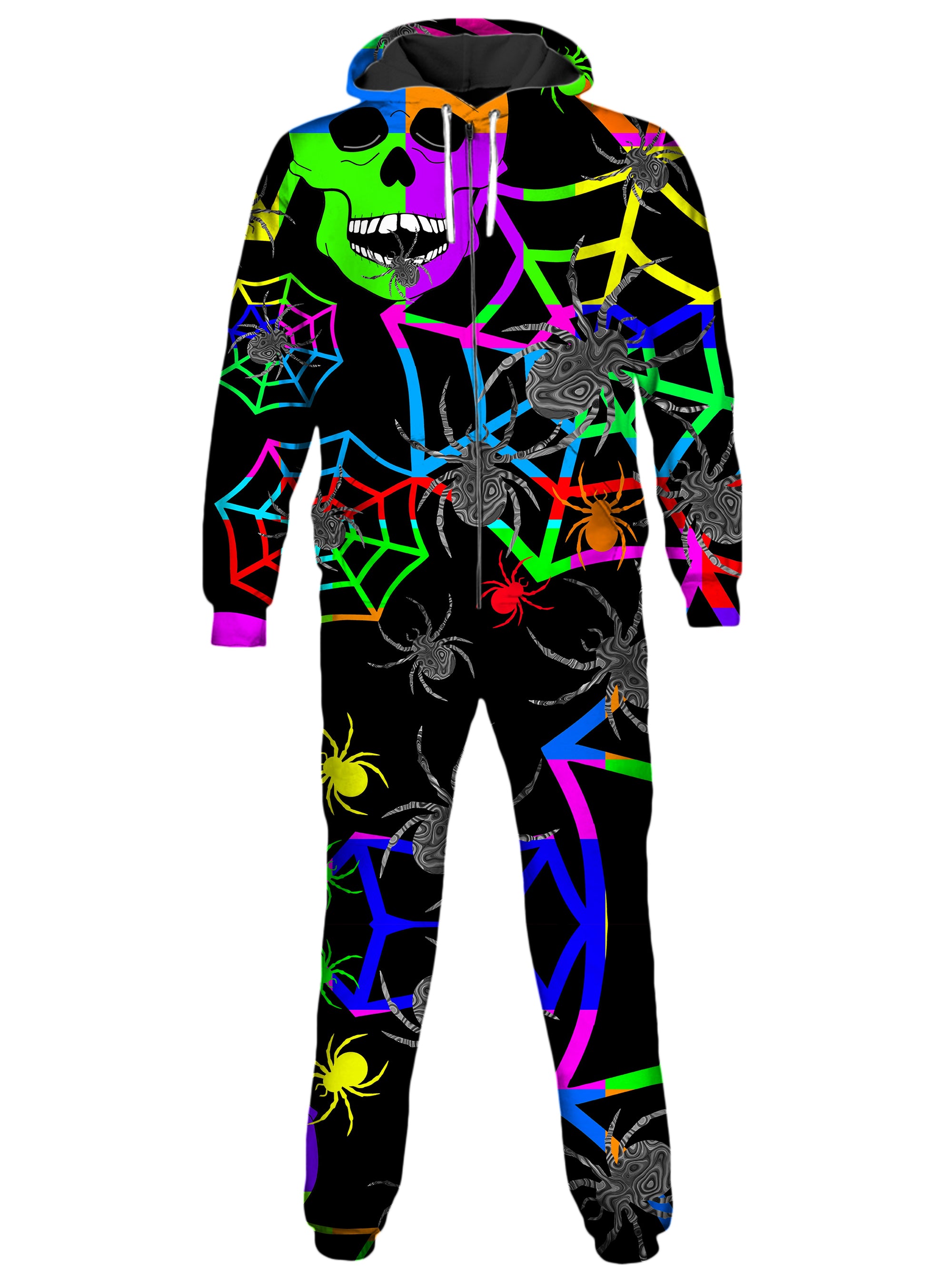 Skull Color Blast Onesie