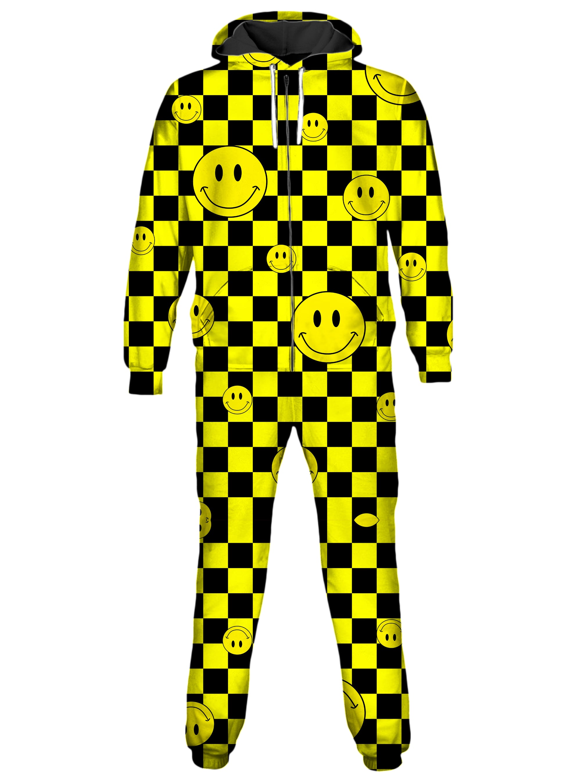 Smile Checkerboard Onesie