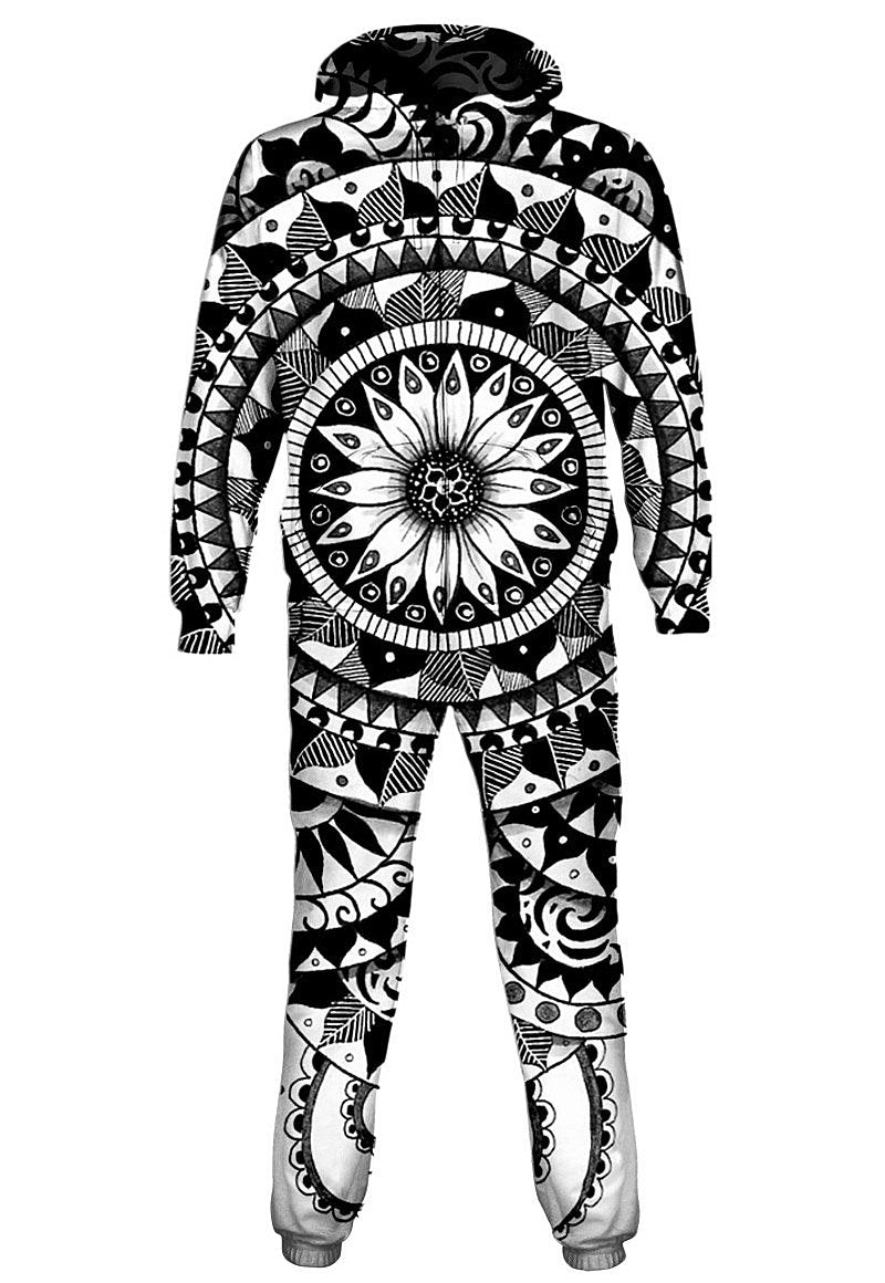 Muster Schwarz Onesie